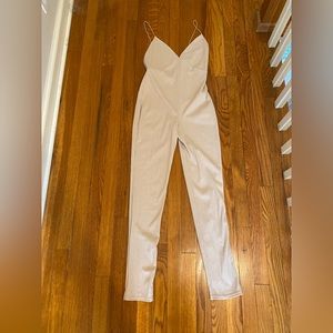 Beige jumpsuit